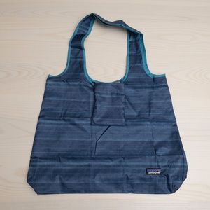 New Patagonia Shopper Tote Bag Upcycled Packable Foldable with Tags